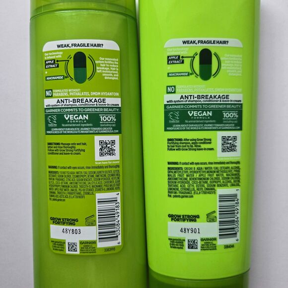 Garnier Fructis Grow Strong Fortifying Shampoo & Conditioner Haircare - Picture 5 of 6